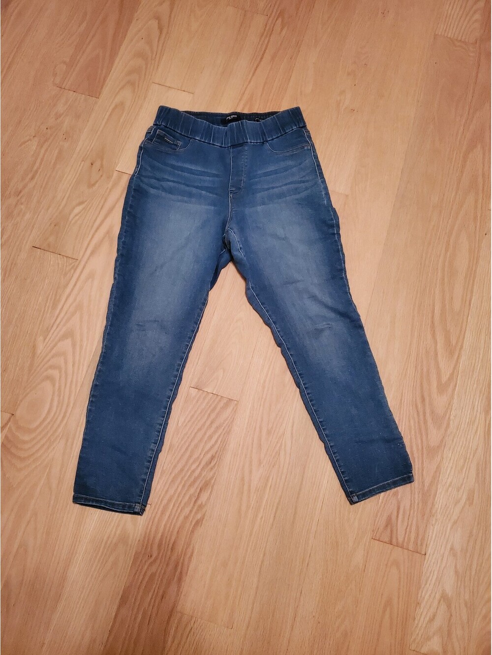 Nine West Heidi Pull On Skinny Crop Jeans Size 10